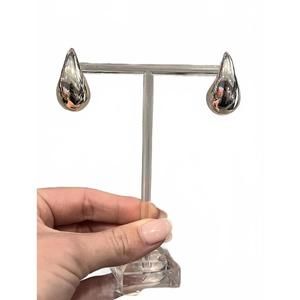 NEW ALV JEWELS women's kris teardrop earrings in silver